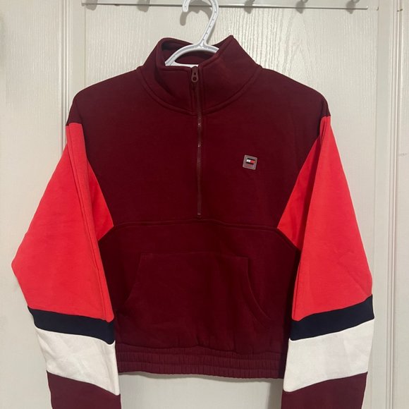 Tommy Hilfiger Quarter Zip Sweater - Picture 2 of 4